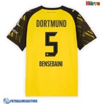 Fotballdrakt Herre Borussia Dortmund Ramy Bensebaini #5 Hjemmedrakt 2025-26 Kortermet